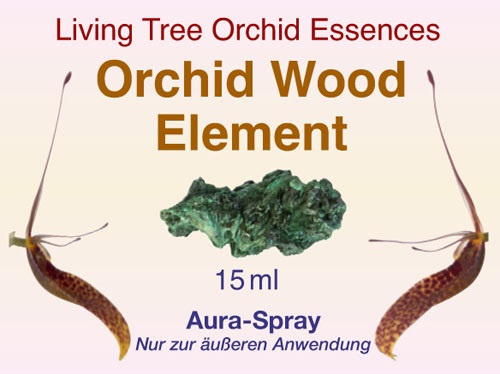 Etikett LTOE Orchideen-Essenz Orchid Wood Element 15ml