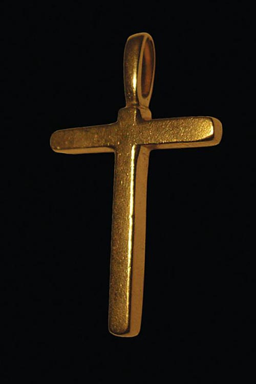 Ankh-Kreuz der LTOE Edelstein-Essenz 24kt Gold